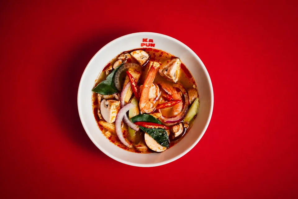 Soupe tom yam Kapunka, citronnelle et galanga